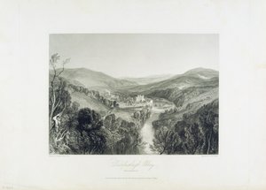 Abadía de Buckfastleigh, Devon, c.1826 de Joseph Mallord William Turner